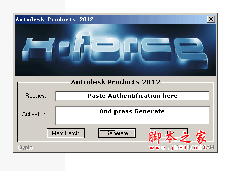 AutoCAD2012注册机及操作说明