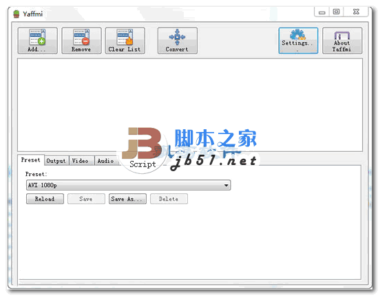 视频格式转换工具 Yaffmi V1.0.4.0 英文绿色版