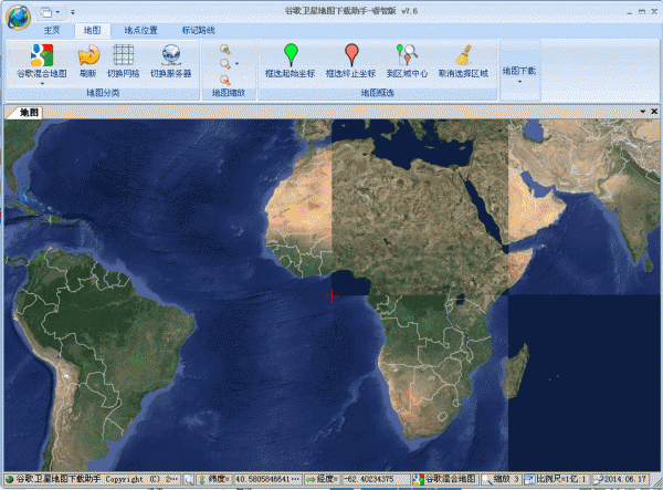 谷歌卫星地图下载助手 v7.7  睿智免费绿色版
