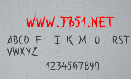Into the Wild字体 英文字体