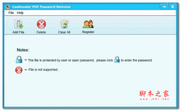 pdf密码去除工具(Coolmuster PDF Password) v2.1.7 特别安装版