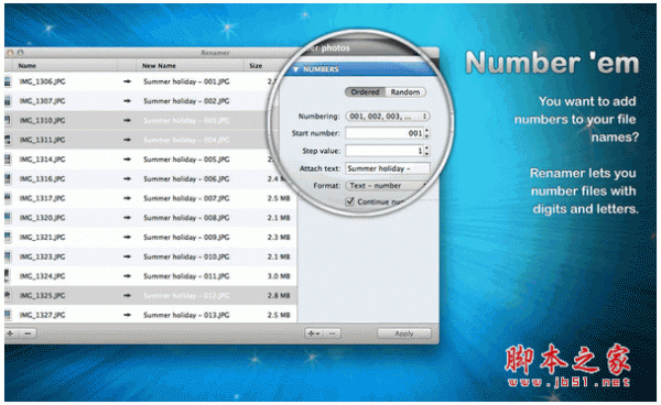 Renamer(批量重命名软件) for Mac V6.2.0 苹果电脑版