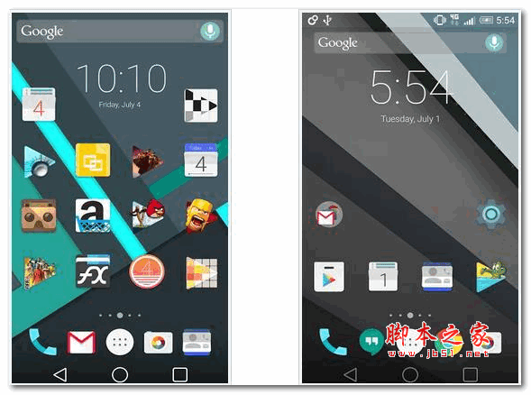 Android L Launcher Theme (安卓 L桌面主题) v1.04 安卓版