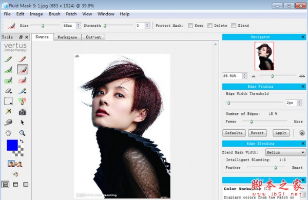 人像抠图软件(Vertus Fluid Mask) v3.3.6 英文破解安装版