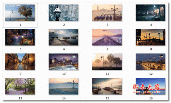 唯美路灯风景打包合集 16+