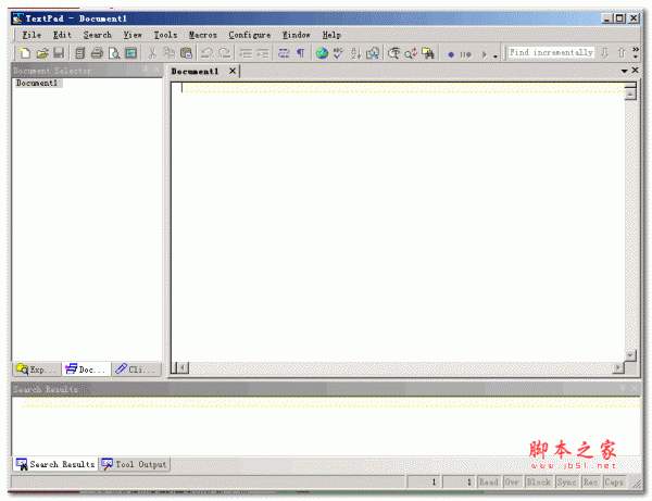 TextPad(记事本编辑器) v8.1.1 英文绿色版