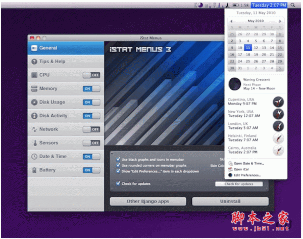 iStat Menus Family for Mac V4.22 苹果电脑版