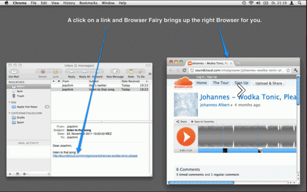 Browser Fairy for Mac v2.1 苹果版