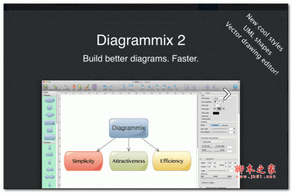 Diagrammix(电脑绘图软件) for Mac V2.16 苹果版