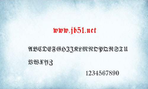 klaberfraktur字体 英文字体