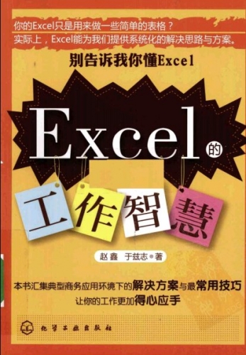 别告诉我你懂Excel：Excel的工作智慧（赵鑫）中文PDF扫描版[49.8MB]