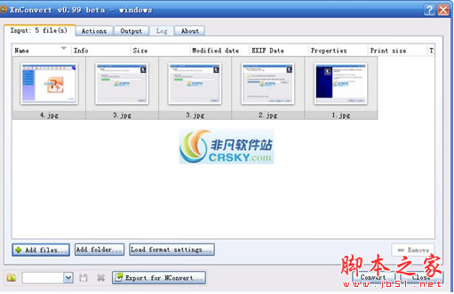 XnConvert(图像批量转换软件) v1.80 免费多语言中文安装版