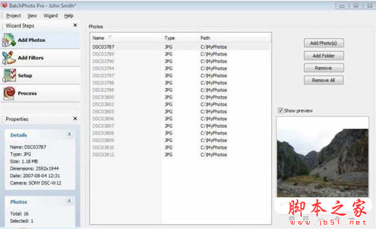 BatchPhoto 照片批处理编辑软件 v5.0 多语安装版