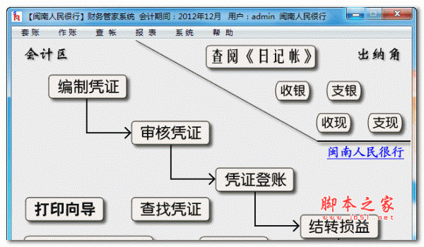 闽南人民很行财务管家系统 v1.0 官方安装版