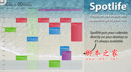 点滴生活Spotlife日历软件 1.1.0 Mac版