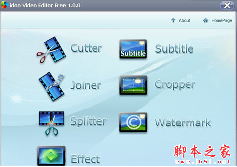 Idoo video editor2014(视频编辑软件) v1.4.0.0 英文免费安装版