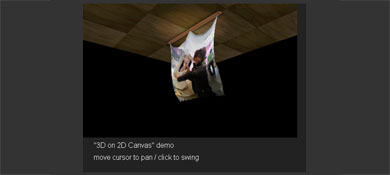 超酷HTML5实现的3D衣服摆动特效源码