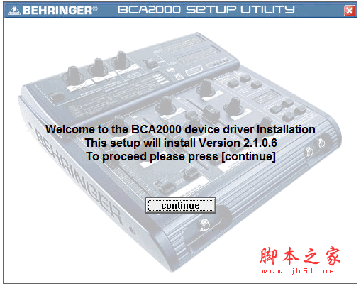 百灵达bca2000声卡驱动程序 V2.1.0.6版 for win7