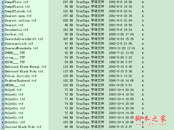 哥特中英文字体打包合集 82款字体