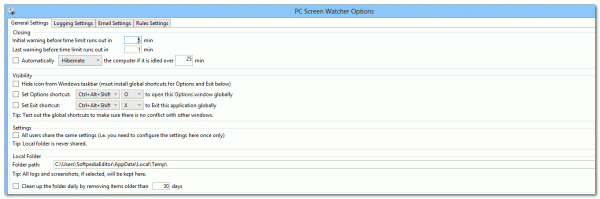 电脑监控软件(PC Screen Watcher) v1.2 官方安装版