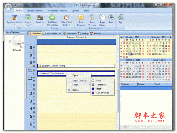 客户管理软件(PhotoLab Calendar) v3.7 英文官方安装版