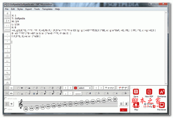 乐谱软件(MC Musiceditor) v8.2.0 免费绿色版