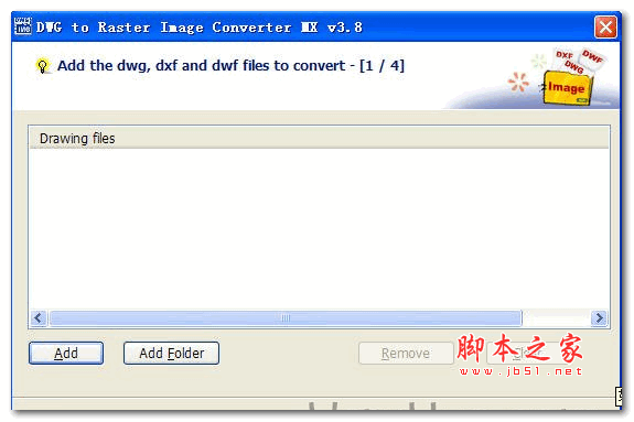 DWG to Raster Image Converter MX(dwg转jpg) v3.8 英文安装版 (内附注册机)