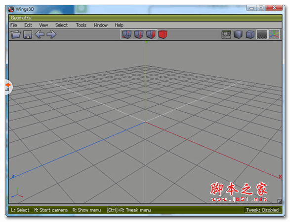 Wings 3D(三维计算机图形)2.0 官方版免费安装英文版