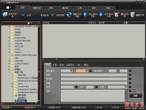 TagExplorer 1.6.7.482 汉化免费安装版 专业音频标签编辑器