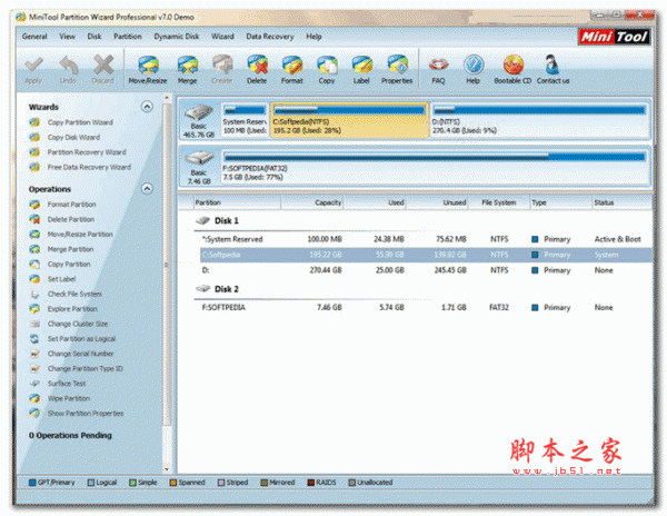 硬盘分区管理软件(Partition Wizard Server Edition) v9.0.0 官方最新安装版