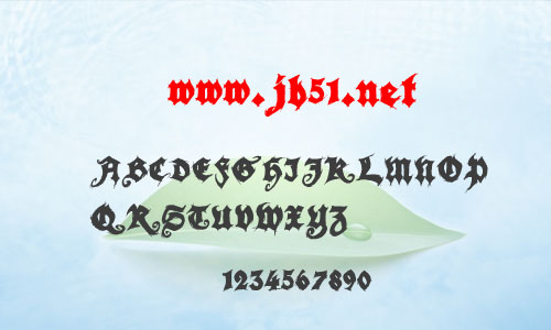 Season字体 英文字体