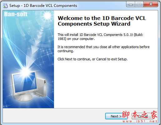 Han soft二维条码VCL组件包 v5.0.1.2342 免费安装版