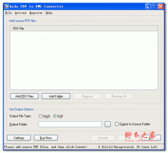 Aide PDF to DWG Converter 转换工具 v11.0 官方免费安装版