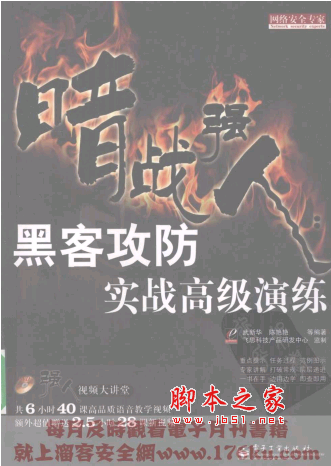 暗战强人：黑客攻防实战高级演练 PDF扫描版[50MB]