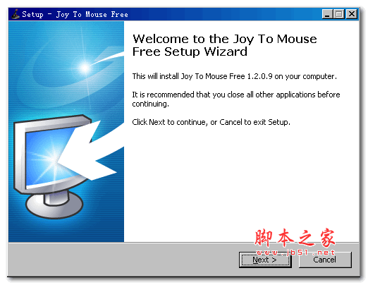 手柄摇杆模拟鼠标软件(Joy To Mouse) v1.2.0.11 英文免费安装版