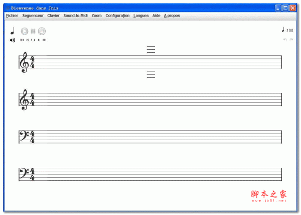 Jniz五线谱制作软件 2.6 绿色版