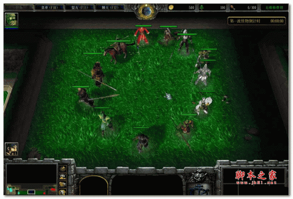 封炎魔兽-梦塔防公测版 魔兽防守地图
