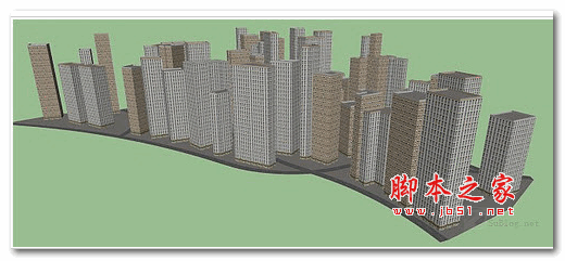 sketchup简单建筑群生成插件(Simple Building Generator) v1.07 