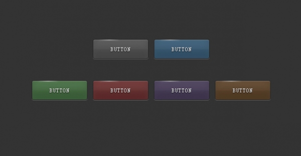 CSS3 实现一组质感细腻丝滑的按钮