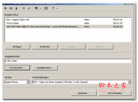 YouTube iPhone转换器Free YouTube to iPhone Converter V2.12.63.913 免费英文安装版