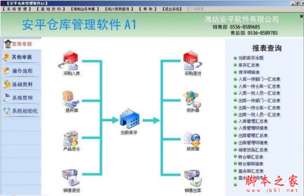 安平仓库管理软件A2 单机版 v2.1 中文安装版