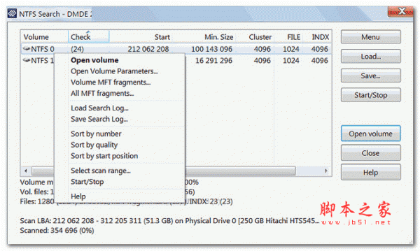 DMDE For Dos 盘搜索编辑和恢复磁盘软件 V3.0.4.630 免费绿色版 32位