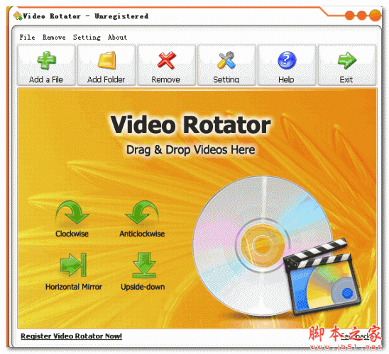 视频旋转工具Video Rotator V1.0.9 英文免费绿色版