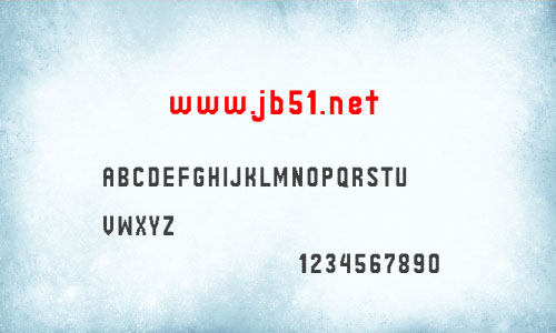 Janinos Juosta字体 英文字体