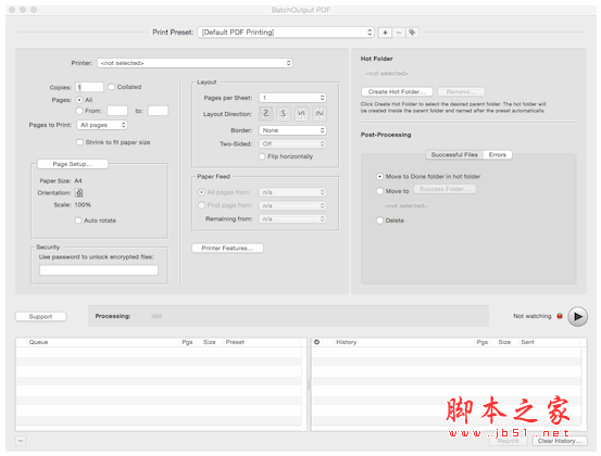 BatchOutput PDF for Mac(PDF批量打印) V3.0 b3 直装激活版