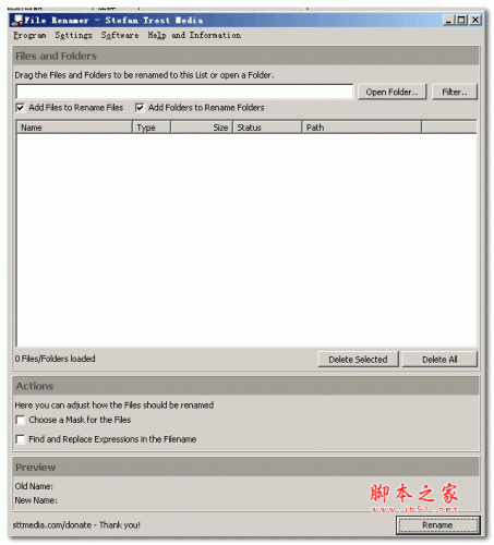 重命名工具File Renamer 1.0 绿色多语言免费版