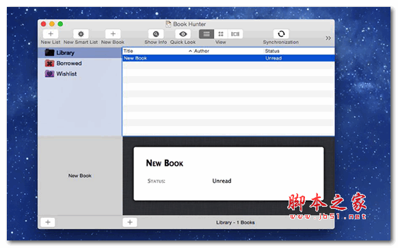 mac图书收藏管理软件(Book Hunter for mac) v1.2 官方最新版