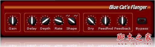 Blue Cat-s Flanger For Mac RTAS(镶边效果器) 3.1 苹果电脑版