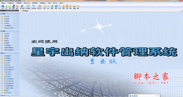星宇出纳软件管理系统专业版 v4.26 免费安装版