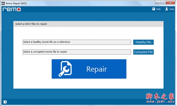 remo repair mov特别版(mov文件修复工具) v2.0 绿色便携版(免注册无限制)